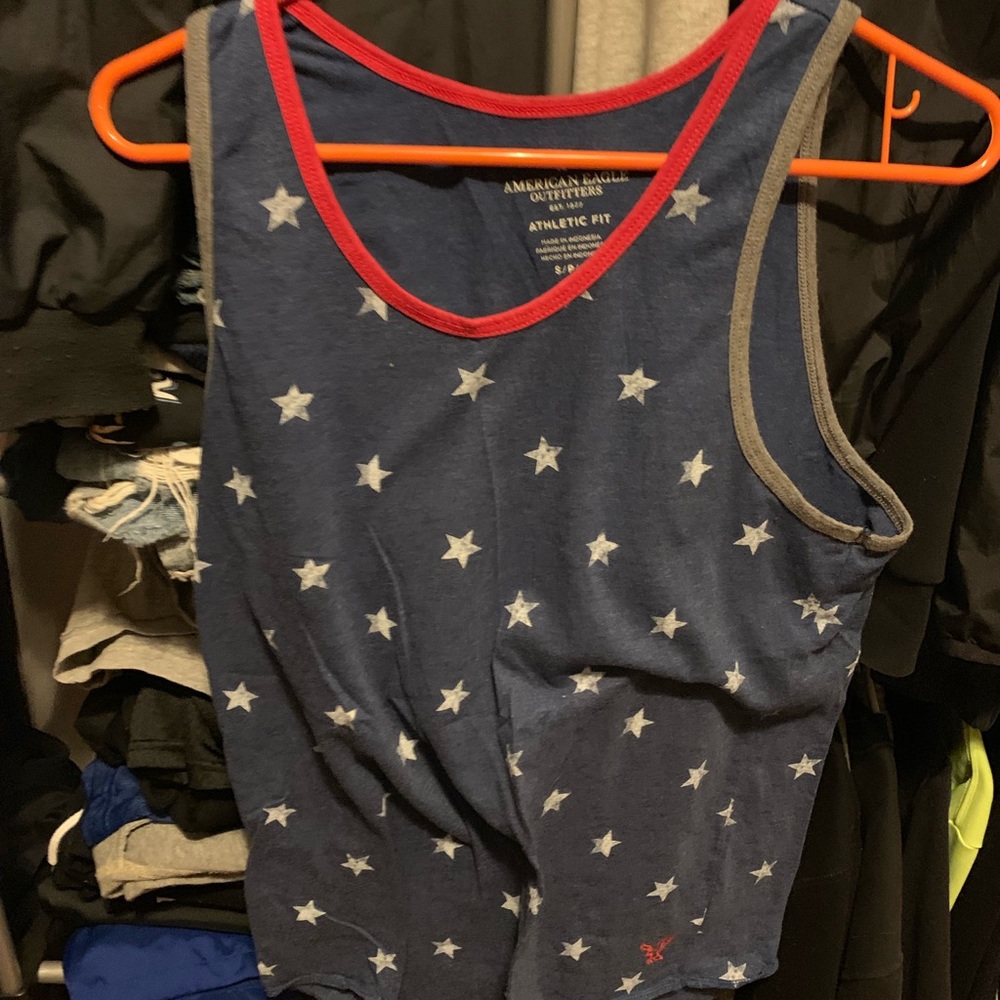 A&E 4th of July tank top